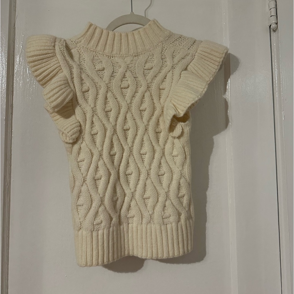 Line & Dot Erica Ruffle Sweater Top - Picture 4 of 5